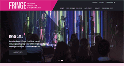 Desktop Screenshot of amsterdamfringefestival.nl